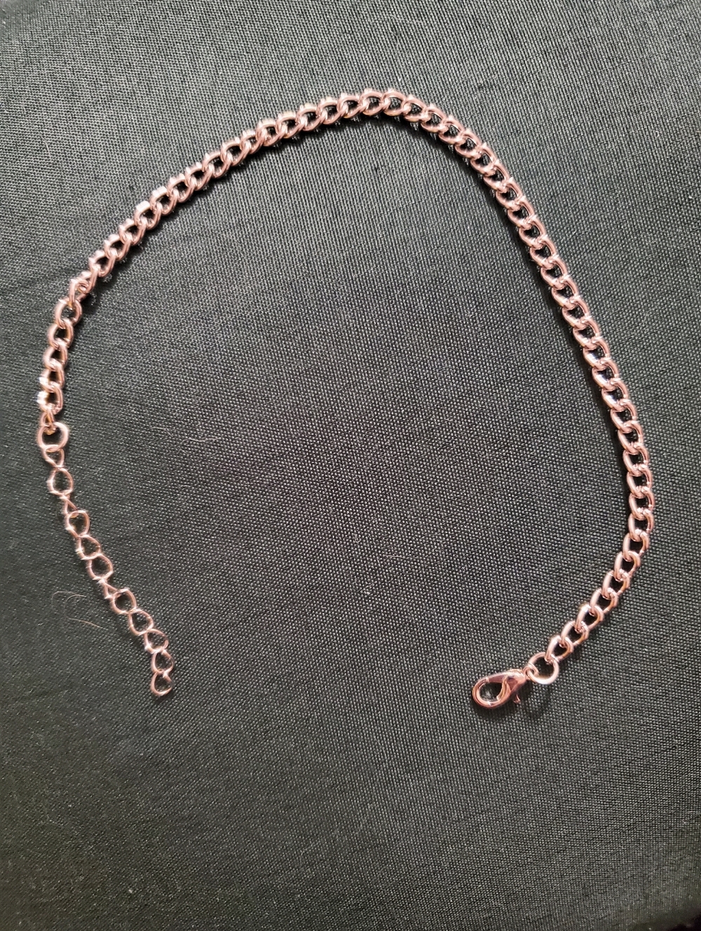 B2G1F Women's Silver Chain Anklet - Elegant Link Design